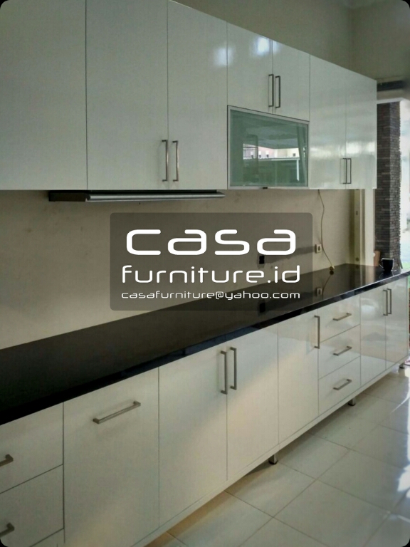 Kitchen set duco di Gading serpong Furniture minimalis tangerang Kitchen set, Lemari pakaian