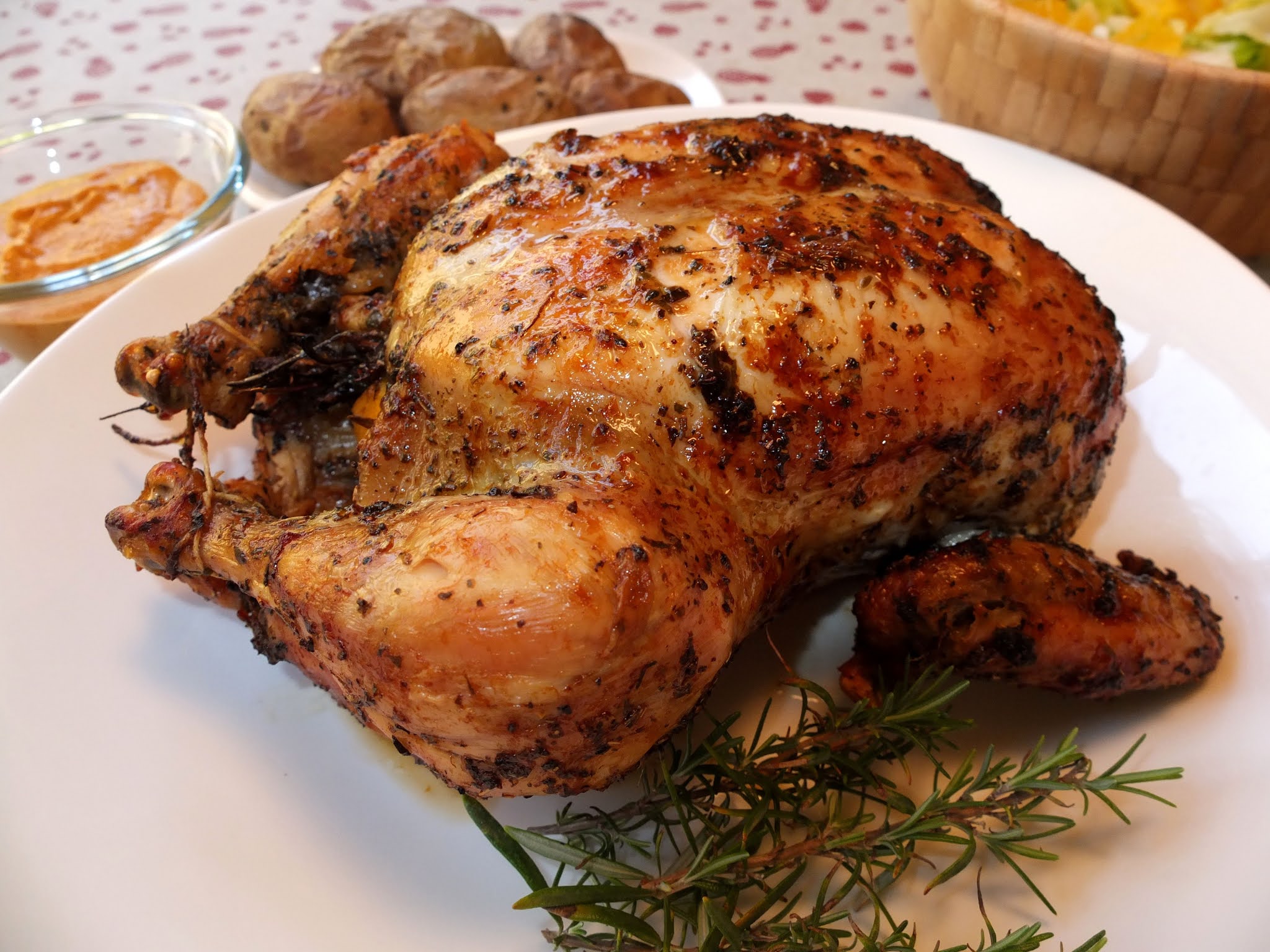 Cocinando con Lola García: Pollo asado al modo de Jordi Cruz