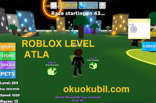 Roblox Legends Of Speed Para + Level Atlama Hilesi İndir