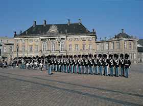 Palácio Amalienborg, Copenhagen, Dinamarca