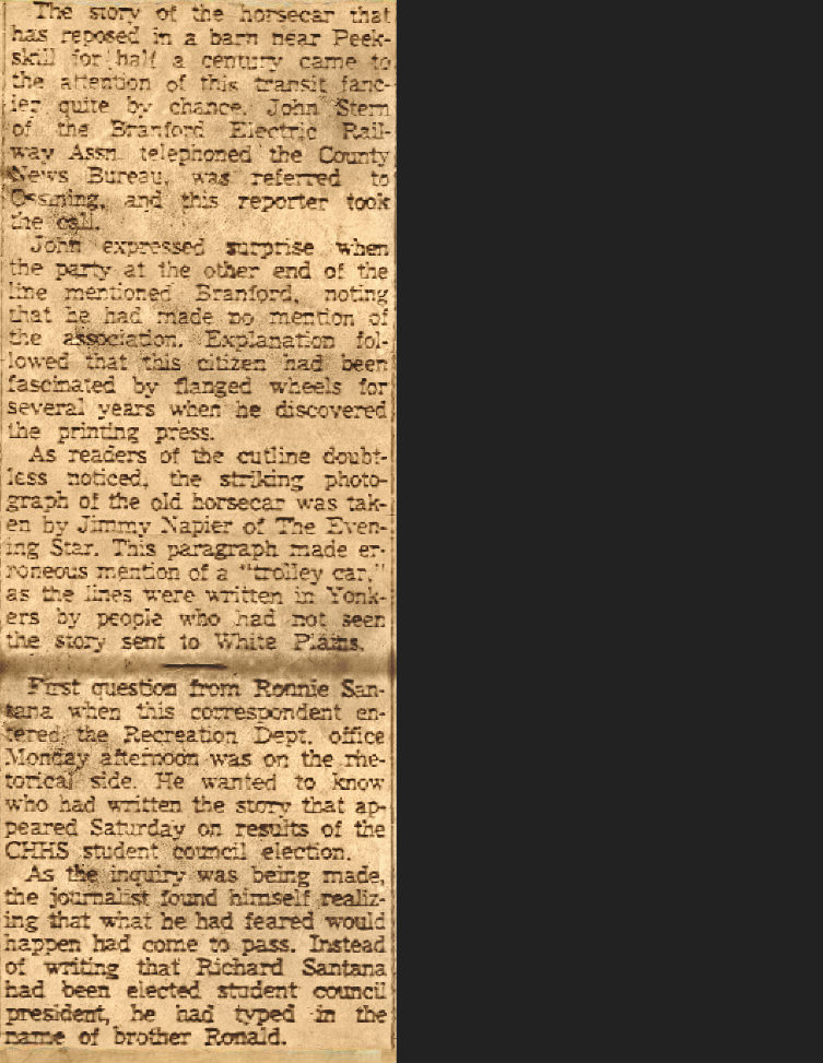 EverythingCroton MAY 1960, CROTON LOCAL, OF BOWLING AND THE NEWS GOING