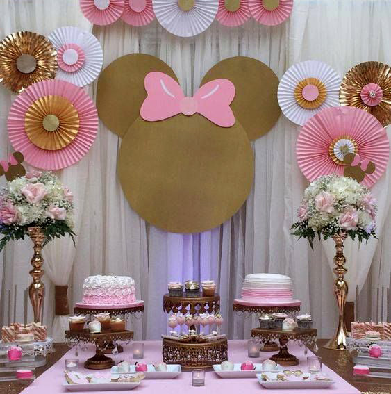 10 ideas de decoración de Baby Shower de Minnie Mouse