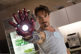 Robert Downy Jnr as Tony Stark in Iron Man 3