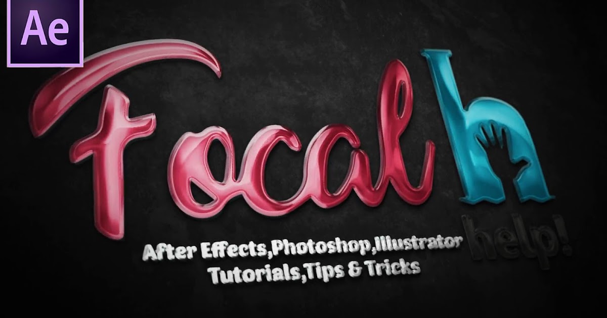 Glossy Logo Reveal in After Effects logo shine animation