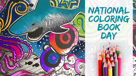 National Coloring Book Day