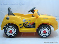 3 Mobil Mainan Aki JUNIOR JB30R CHEVROLET CAMARO dengan Kendali Jauh