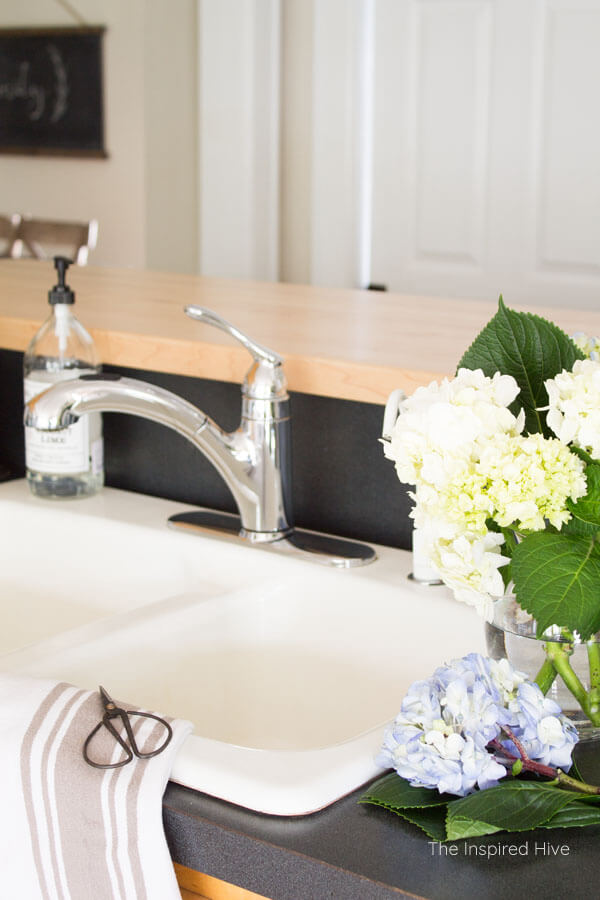 How to clean an enameled cast iron kitchen sink The Inspired Hive