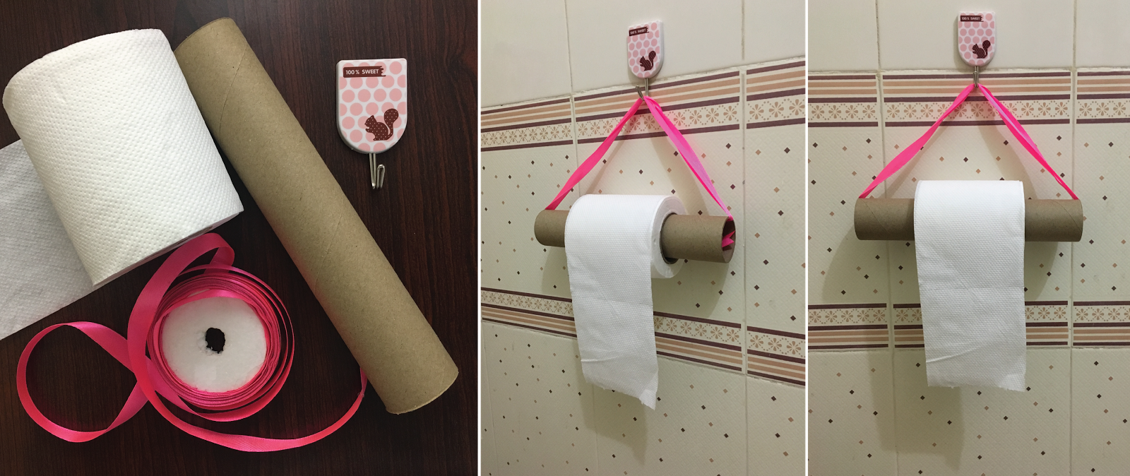 DIY Toilet Roll Holder