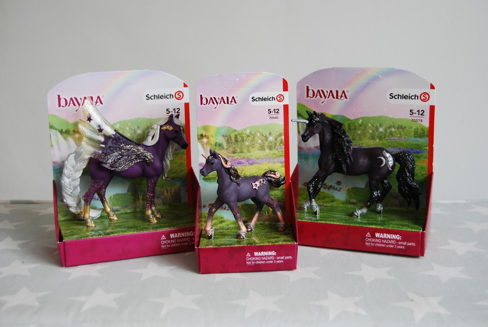 schleich unicorn family