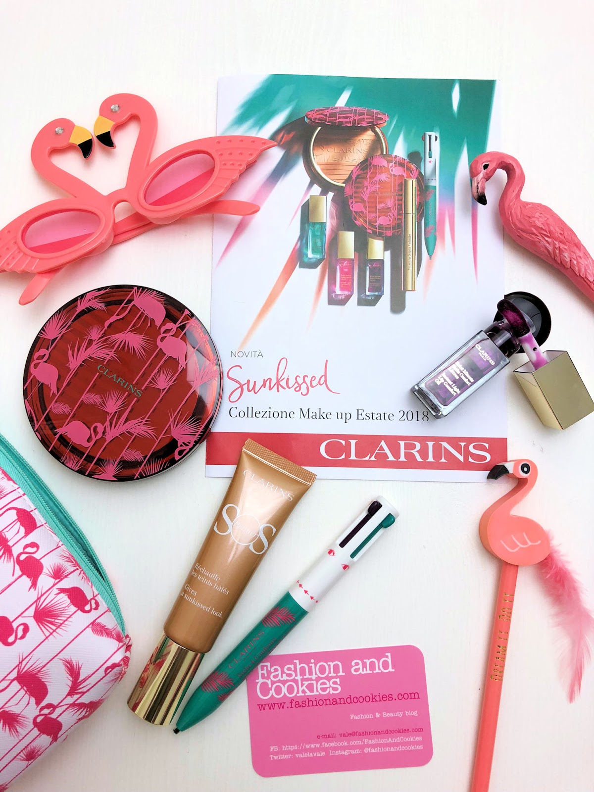 Clarins collezione makeup Estate 2018: Sunkissed su Fashion and Cookies fashion blog, fashion blogger style