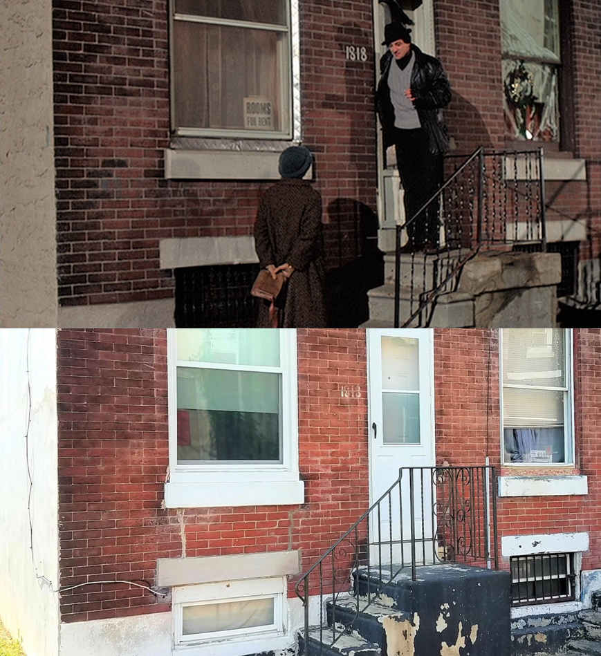 Then & Now Movie Locations Rocky