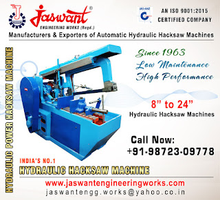 Power Hacksaw Machinery manufacturers in India Punjab http://www.jaswantengineeringworks.com +91-9872309778