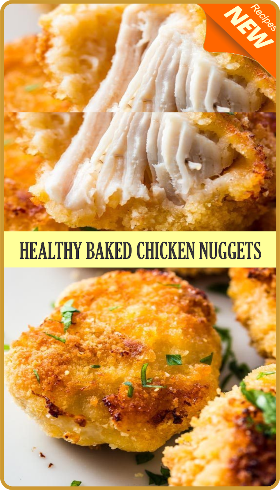 HEALTHY BAKED CHICKEN NUGGETS RECIPE | Amzing Food