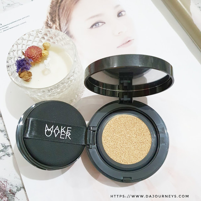Review Make Over Hydrastay Lite Glow Cushion