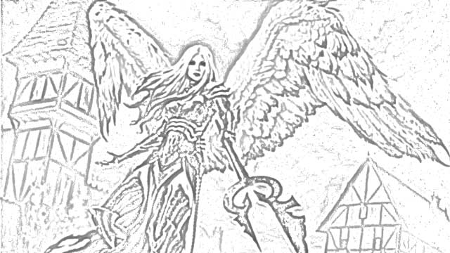 Coloring Pages: Magic: The Gathering Coloring Pages Free ...