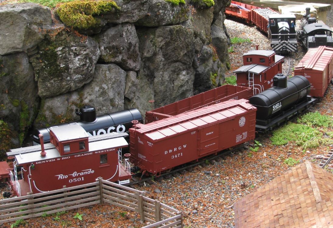 Palouse, Elberton and Ainsworth Railroad RCGRS 2017 Tour Lone Pine