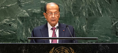 President Aoun in a message of solidarity on the occasion of commemorating the “International Day of Solidarity with the Palestinian People