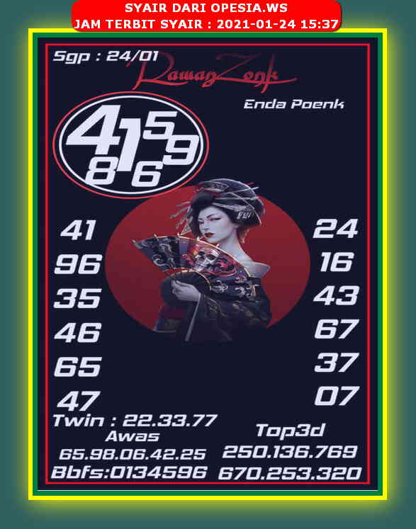PREDIKSI singapura