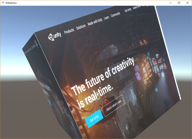 Windows WebView Unity Plugin - WWebView