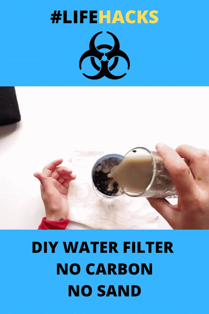 How to build a DIY Water Filter without using activated carbon pellets or sand during the Coronavirus Outbreak.