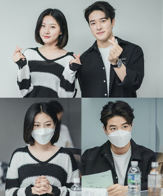 شاهد نام دا ريوم و كيم ساي رون في جلسة قراءة سيناريو مسلسلهما الخيالي القادم