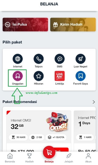 Cara Membeli Paket Malam Midnight Telkomsel Dengan Mytelkomsel