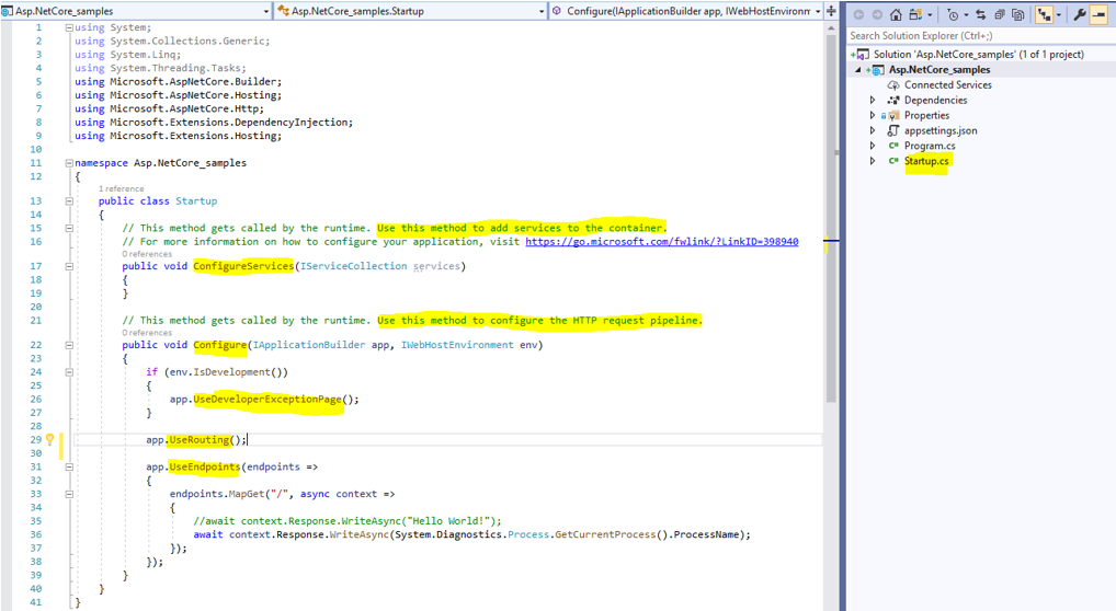 .Net Blog by Asif: Part 6: Middleware in Asp.Net Core