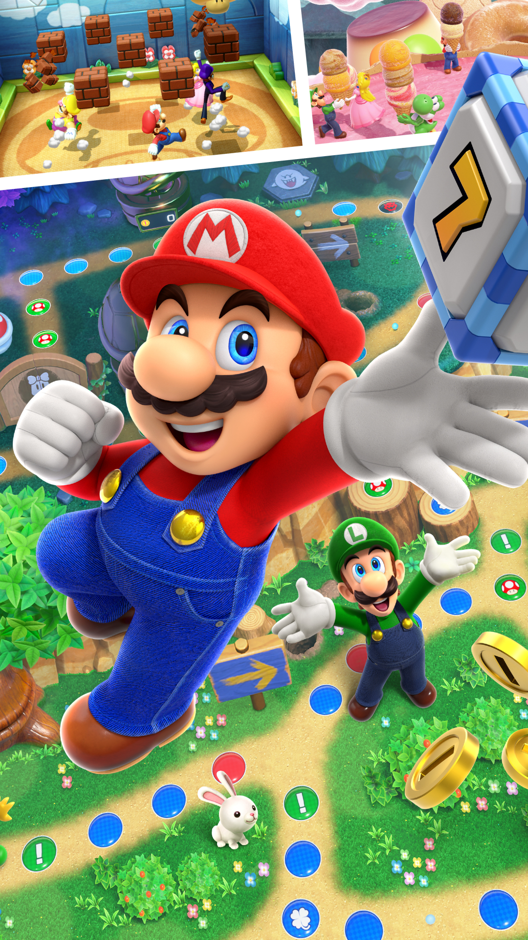 Mario Party Superstars mobile wallpaper