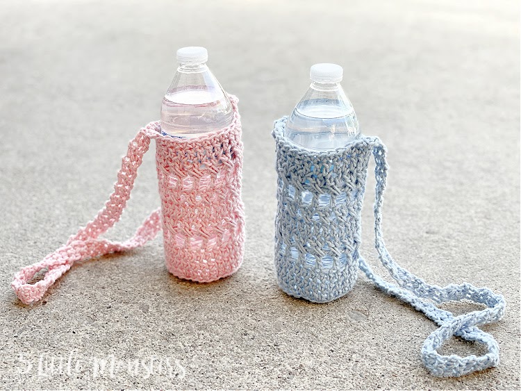 Children Water Bottle Holder Crochet Pattern, Bottle Sleeves