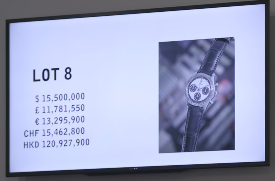 World record for a wristwatch and other highlights from Phillips