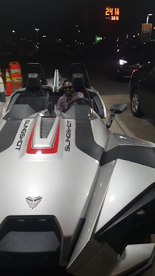 1a Waconzy spotted with his new Polaris Slingshot supercar in Washington DC