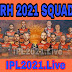 IPL 2021 : Sunrisers Hyderabad Squad