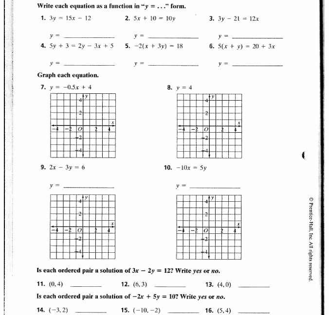 Grade 8 Math: December 2013