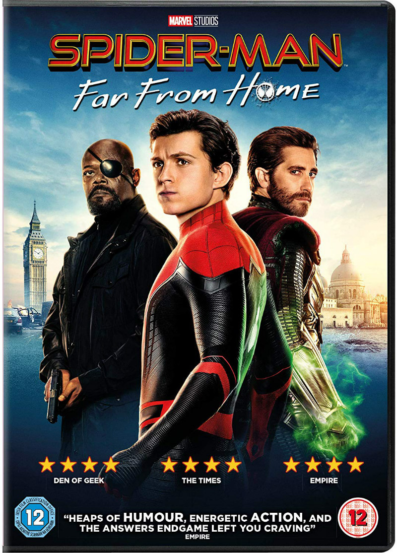 Spider-Man: Far From Home dvd