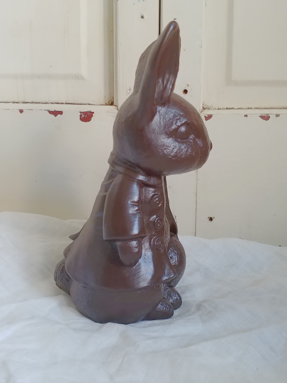 Easy DIY Chocolate Bunnies Little Vintage Cottage
