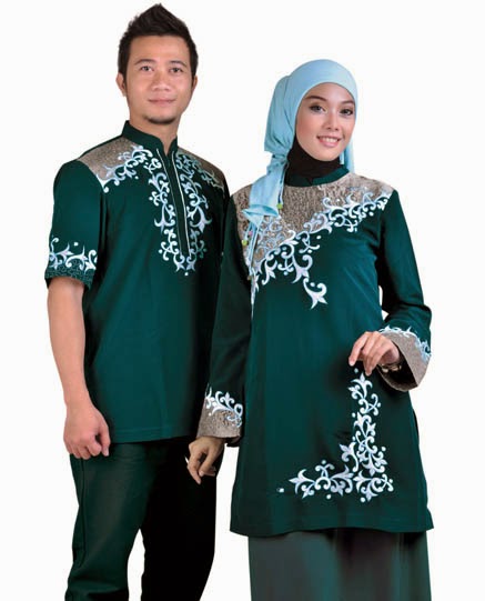 Model Baju  Muslim Couple  Terbaru Untuk Suami Istri