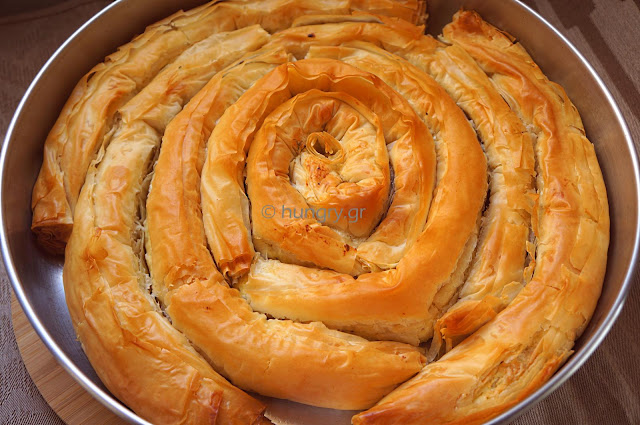 Kitchen Stories: Spiral-Shaped Greek Cheese Pie