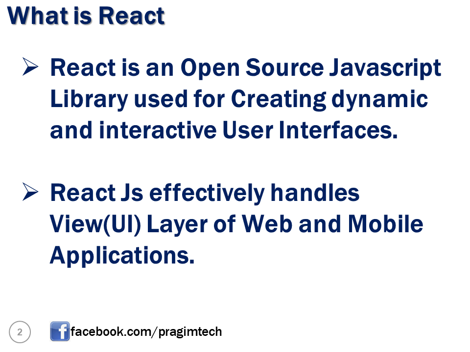 Sql server and c video tutorial reactjs introduction slides