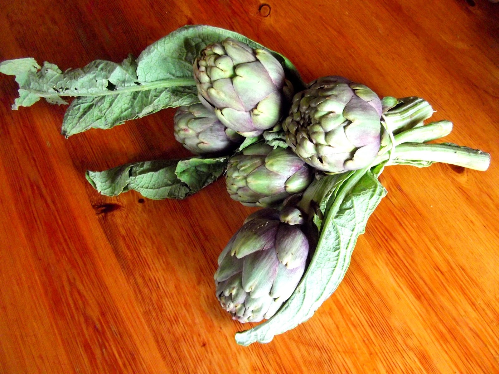 Magnon's Meanderings Artichoke season.