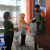 Koramil Pedan Terapkan Protokol Kesehatan Saat PAM Pembagian BST Di Kantor Pos