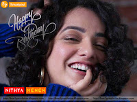 full face hd image of nithya menon with cute smile