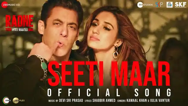 Seeti Maar Lyrics - Salman Khan, Disha Patani | Radhe - Your Most Wanted Bhai