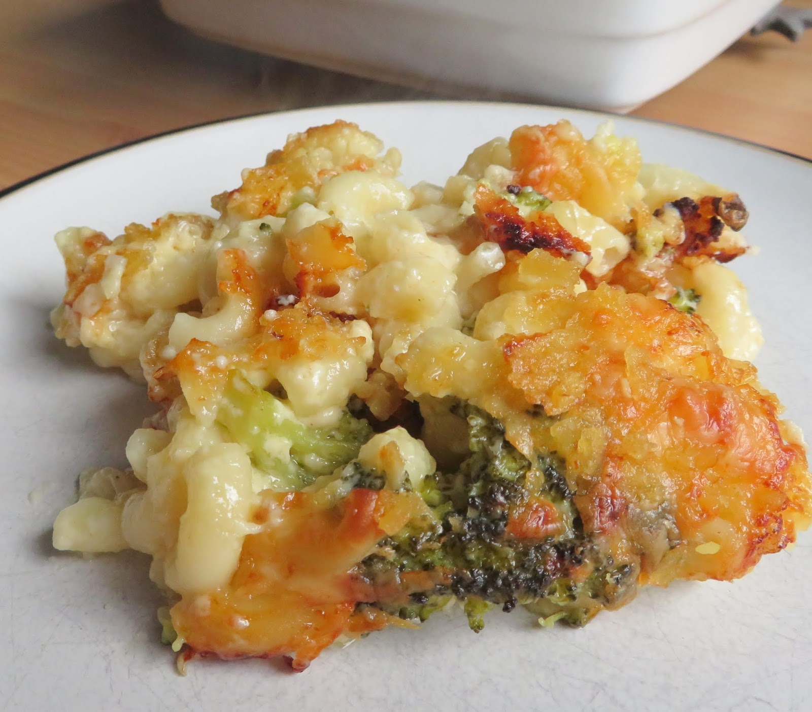 Broccoli & Cauliflower Mac & Cheese for two The English Kitchen