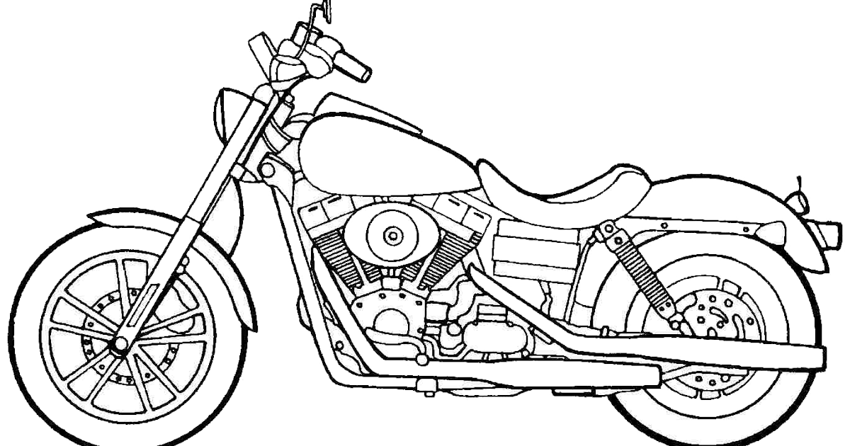 47+ Konsep Terbaru Gambar Motor Drag Mewarnai