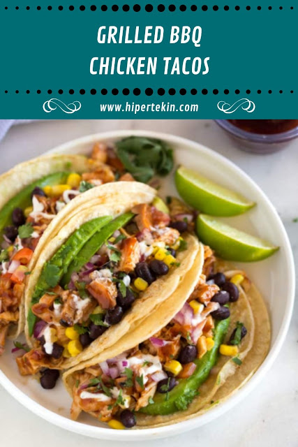 GRILLED BBQ CHICKEN TACOS GRILLED BBQ CHICKEN TACOS