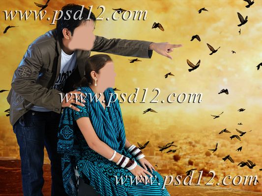 Studio Background for Couple