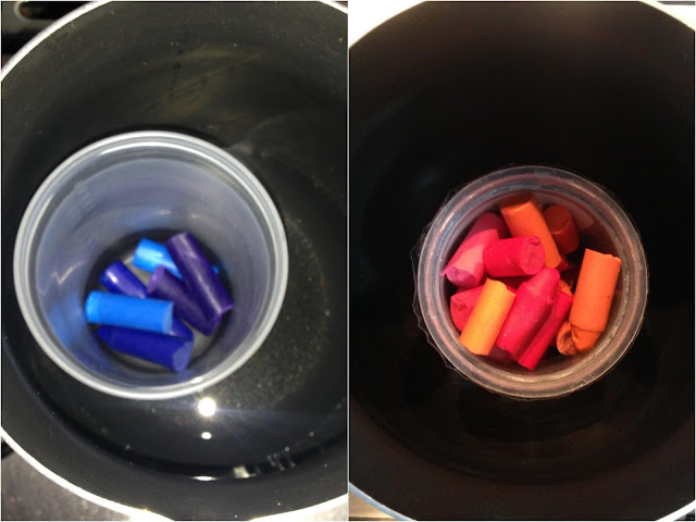 Claudiy Crafts: Tutorial DIY: Como hacer crayolas en forma de huevo