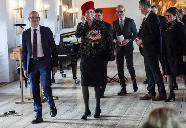 Princess Benedikte opened a new exhibition called 100 years with Denmark - Southern Jutland since the reunification at Jutland Museum