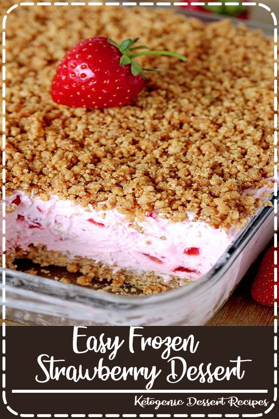 Easy Frozen Strawberry Dessert Tasty Blog Acru