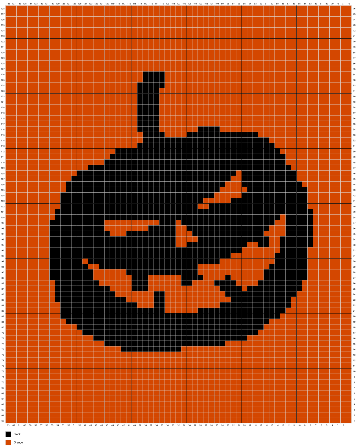 Living the Craft Life: Jack o' Lantern C2C Blanket - FREE GRAPH